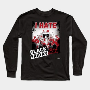 Black Friday Nightmare: Escape the Zombie Horde Long Sleeve T-Shirt